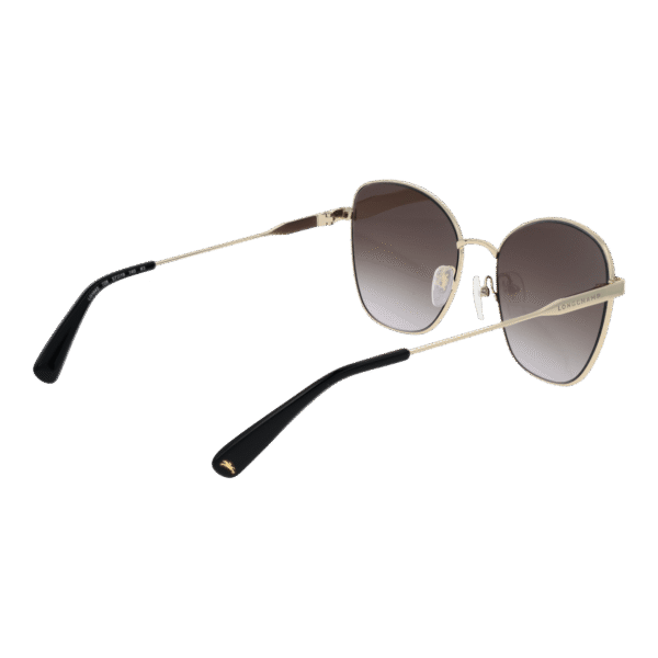Rückansicht der Longchamp Sonnenbrille LO164S 57728 – Metall Rahmen