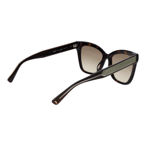 Rückansicht der Longchamp Sonnenbrille LO699S 53240 – Azetat Rahmen