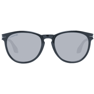 Longines Sonnenbrille LG0001-H 5401B – Frontansicht mit Kunststoff Rahmen und Grau Gläsern