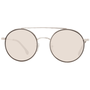 Lozza Sonnenbrille SL2335M 53301C – Frontansicht mit Metall Rahmen und Braun Gläsern