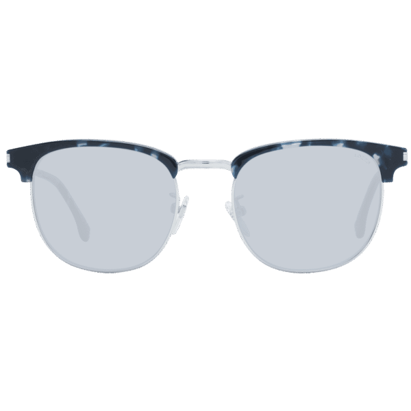 Lozza Sonnenbrille SL2336M 530579 – Frontansicht mit Metall Rahmen und Grau Gläsern