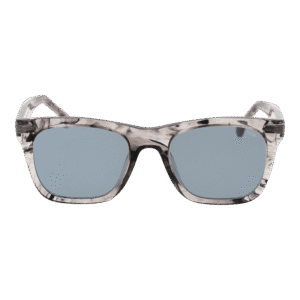 Lozza Sonnenbrille SL4128M526BZX – Frontansicht mit Kunststoff Rahmen und Grau Gläsern