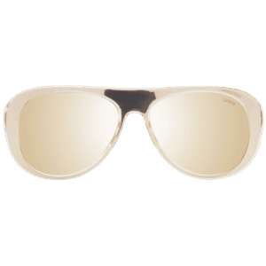 Lozza Sonnenbrille SL4255V 56880G – Frontansicht mit Azetat & Kunststoff Rahmen und Braun Gläsern
