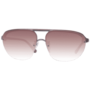 Lozza Sonnenbrille SL4260 650T88 – Frontansicht mit Azetat & Kunststoff Rahmen und Braun Gläsern