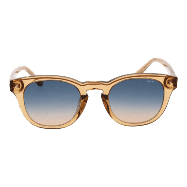 Lozza Sonnenbrille SL4303 480913 – Frontansicht mit Kunststoff Rahmen und Blau Gläsern