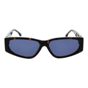 Lozza Sonnenbrille SL4316 570722 – Frontansicht mit Zellulose Azetat Rahmen und Blau Gläsern