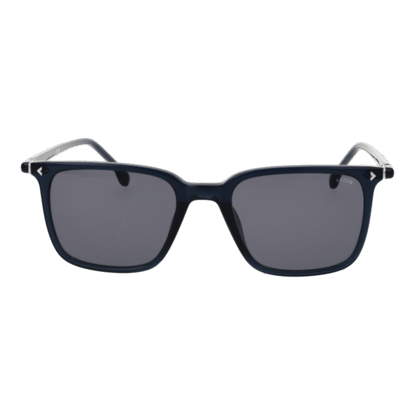 Lozza Sonnenbrille SL4320 520955 – Frontansicht mit Zellulose Azetat Rahmen und Grau Gläsern