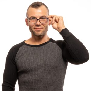 Rückansicht/Bügel der Lozza Brille VL4089 5306X8