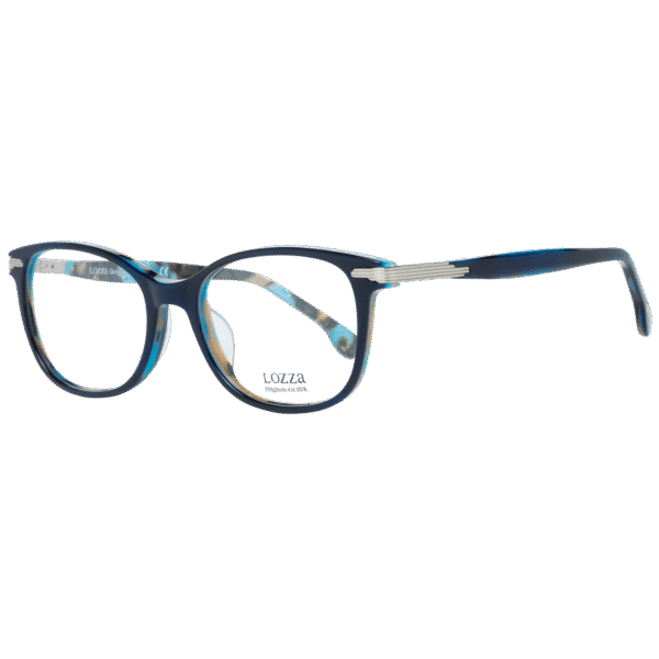 Lozza Brille VL4106 500AT5 – 45° Seitenansicht Lozza )} Brille VL4106 500AT5 in Blau