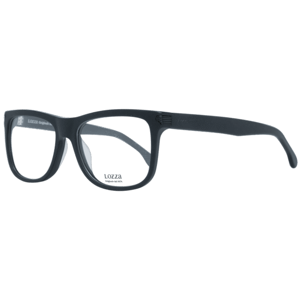 Lozza Brille VL4122 54BLKM – 45° Seitenansicht Lozza )} Brille VL4122 54BLKM in Schwarz