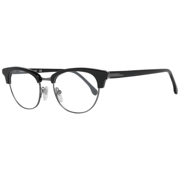Lozza Brille VL4142 500BLK – 45° Seitenansicht Lozza )} Brille VL4142 500BLK in Schwarz