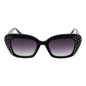 Maje Sonnenbrille MJ5040 50001 – Frontansicht mit Azetat Rahmen und Lila Gläsern