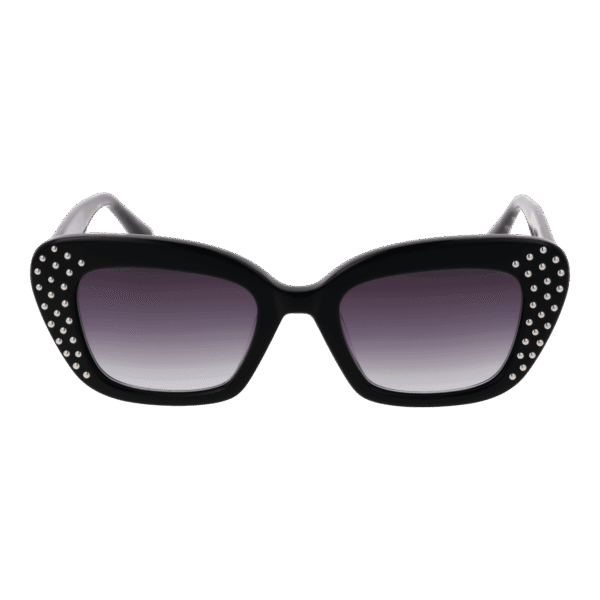 Maje Sonnenbrille MJ5040 50001 – Frontansicht mit Azetat Rahmen und Lila Gläsern