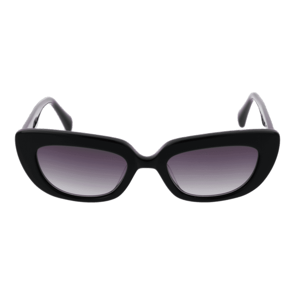 Maje Sonnenbrille MJ5041 50001 – Frontansicht mit Azetat Rahmen und Grau Gläsern