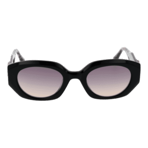 Maje Sonnenbrille MJ5042 50022 – Frontansicht mit Azetat Rahmen und Grau Gläsern