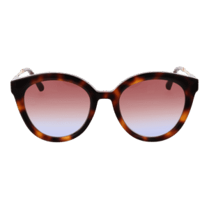 Maje Sonnenbrille MJ5044 52101 – Frontansicht mit Azetat Rahmen und Blau Gläsern