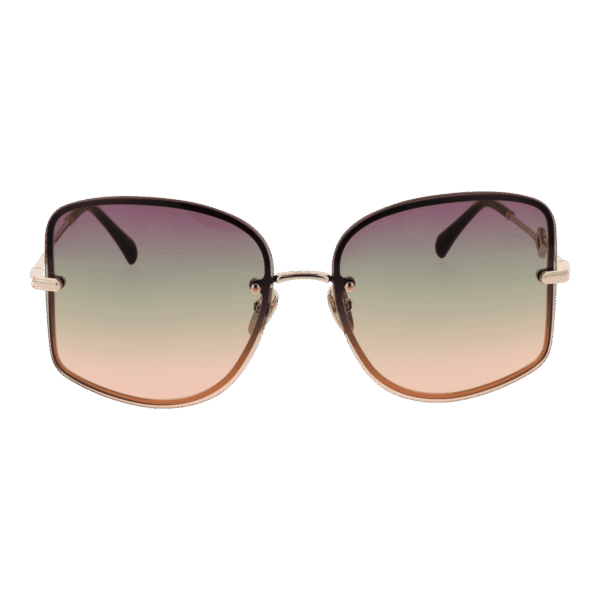 Maje Sonnenbrille MJ7032 60400 – Frontansicht mit Metall Rahmen und Mehrfarbig Gläsern