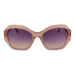 Marciano by Guess Sonnenbrille GM00007 5457Z – Frontansicht mit Azetat Rahmen und Lila Gläsern