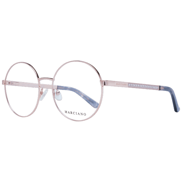 Marciano by Guess Brille GM0323 54028 – 45° Seitenansicht Marciano by Guess )} Brille GM0323 54028 in Rosé Gold