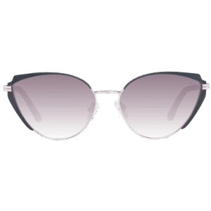 Marciano by Guess Sonnenbrille GM0817 5832F – Frontansicht mit Metall Rahmen und Braun Gläsern