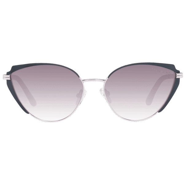 Marciano by Guess Sonnenbrille GM0817 5832F – Frontansicht mit Metall Rahmen und Braun Gläsern