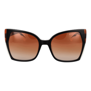 Marciano by Guess Sonnenbrille GM0831 5805F – Frontansicht mit Azetat Rahmen und Braun Gläsern