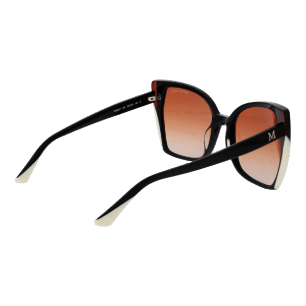 Rückansicht der Marciano by Guess Sonnenbrille GM0831 5805F – Azetat Rahmen