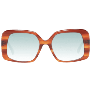 Max & Co Sonnenbrille MO0031 5545P – Frontansicht mit Kunststoff Rahmen und Grün Gläsern