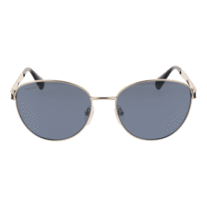 Max & Co Sonnenbrille MO0105 5432C – Frontansicht mit Metall Rahmen und Grau Gläsern