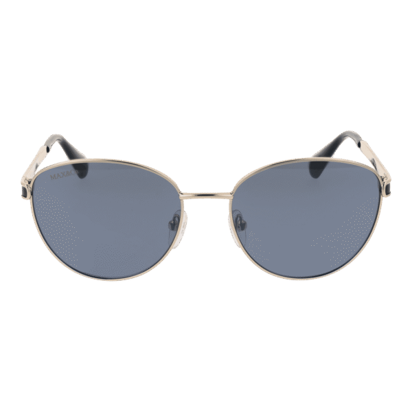 Max & Co Sonnenbrille MO0105 5432C – Frontansicht mit Metall Rahmen und Grau Gläsern