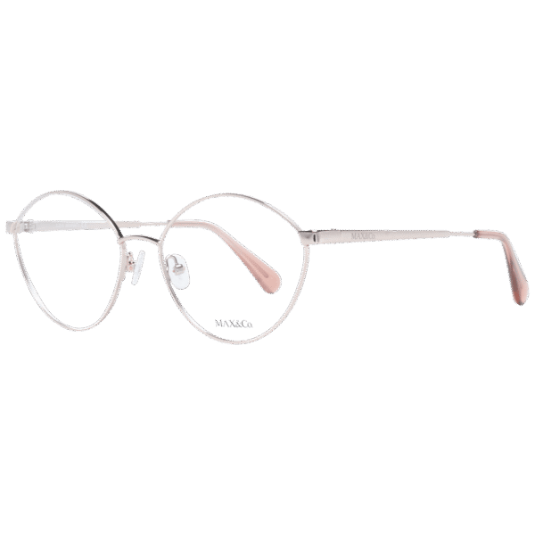 Max & Co )} Brille MO5034 55028 in Rosé Gold