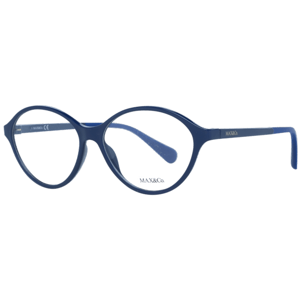 Max & Co Brille MO5055 54090 – 45° Seitenansicht Max & Co )} Brille MO5055 54090 in Blau