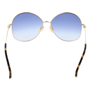 Rückansicht der Max Mara Sonnenbrille MM0034 6032W – Metall Rahmen