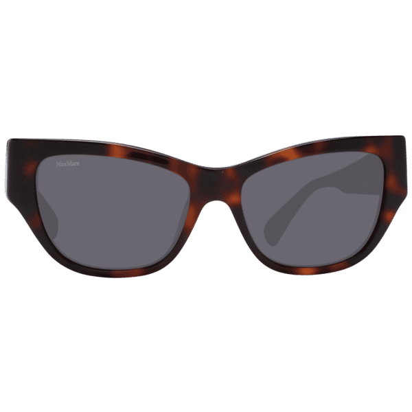Max Mara Sonnenbrille MM0041 5652A – Frontansicht mit Kunststoff Rahmen und Grau Gläsern