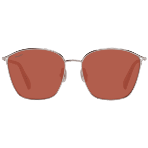 Max Mara Sonnenbrille MM0043 5554E – Frontansicht mit Metall Rahmen und Braun Gläsern