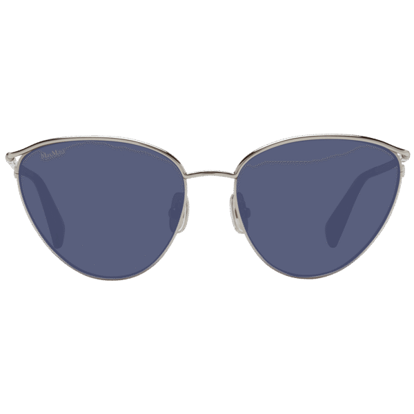 Max Mara Sonnenbrille MM0044 5663A – Frontansicht mit Metall Rahmen und Grau Gläsern