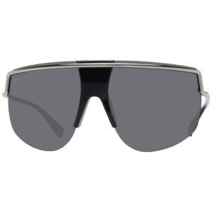 Max Mara Sonnenbrille MM0050 7032A – Frontansicht mit Metall Rahmen und Grau Gläsern