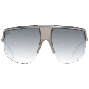 Max Mara Sonnenbrille MM0050 7032C – Frontansicht mit Metall Rahmen und Grau Gläsern