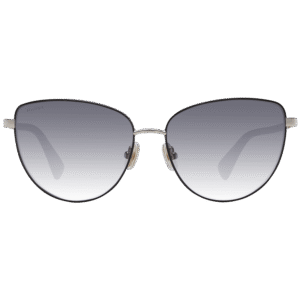 Max Mara Sonnenbrille MM0053 5732B – Frontansicht mit Metall Rahmen und Grau Gläsern