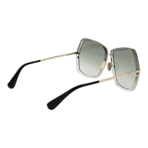 Rückansicht der Max Mara Sonnenbrille MM0054 6132P – Metall Rahmen