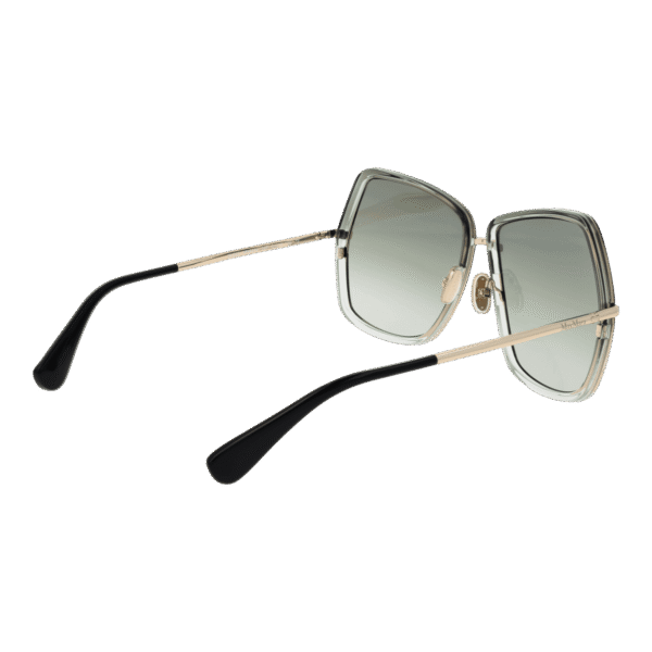 Rückansicht der Max Mara Sonnenbrille MM0054 6132P – Metall Rahmen