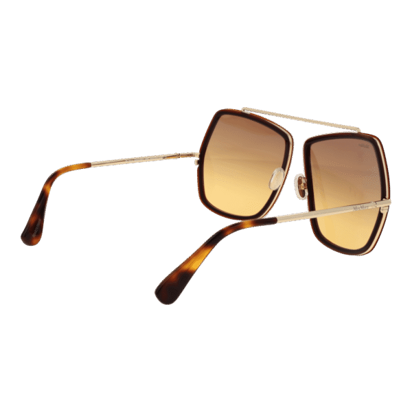 Rückansicht der Max Mara Sonnenbrille MM0060 6448F – Metall Rahmen