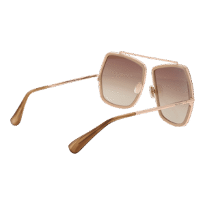 Rückansicht der Max Mara Sonnenbrille MM0060 6460F – Metall Rahmen