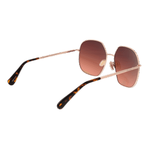 Rückansicht der Max Mara Sonnenbrille MM0061 6028F – Metall Rahmen