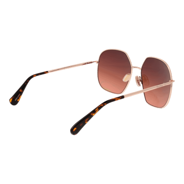 Rückansicht der Max Mara Sonnenbrille MM0061 6028F – Metall Rahmen