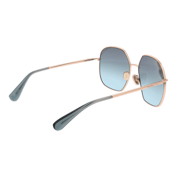 Rückansicht der Max Mara Sonnenbrille MM0061 6028W – Metall Rahmen