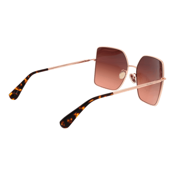 Rückansicht der Max Mara Sonnenbrille MM0062-H 5950F – Metall Rahmen