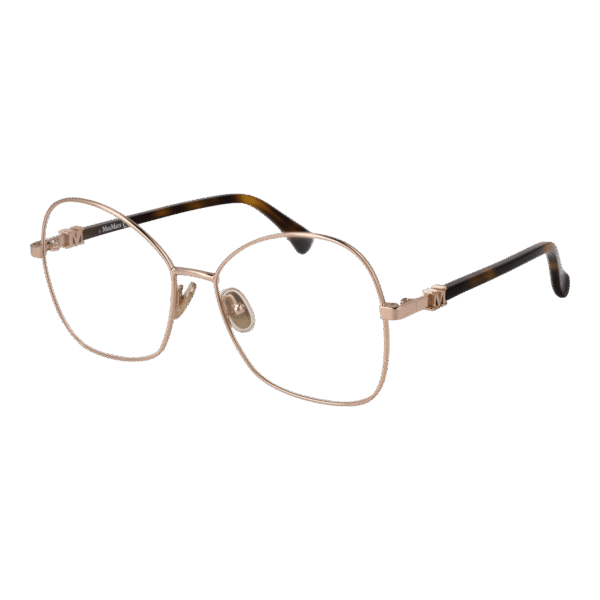 Max Mara )} Brille MM5033 55028 in Rosé Gold