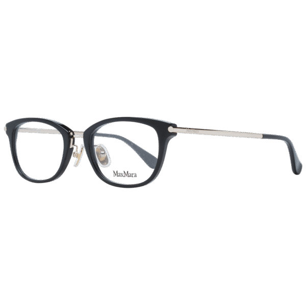 Max Mara Brille MM5043-D 50001 – 45° Seitenansicht Max Mara )} Brille MM5043-D 50001 in Schwarz
