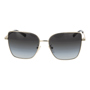 Michael Kors Sonnenbrille 0MK1108 5710148G – Frontansicht mit Metall Rahmen und Grau Gläsern